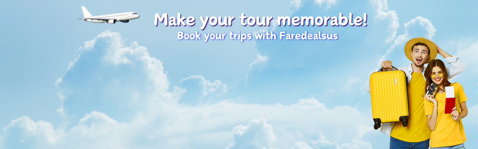 Book your trip with Faredealus